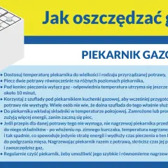 Jak oszczędzać gaz? Piekarnik gazowy - wskazówki dotyczące zmiany dostawcy gazu i efektywnego użytkowania.