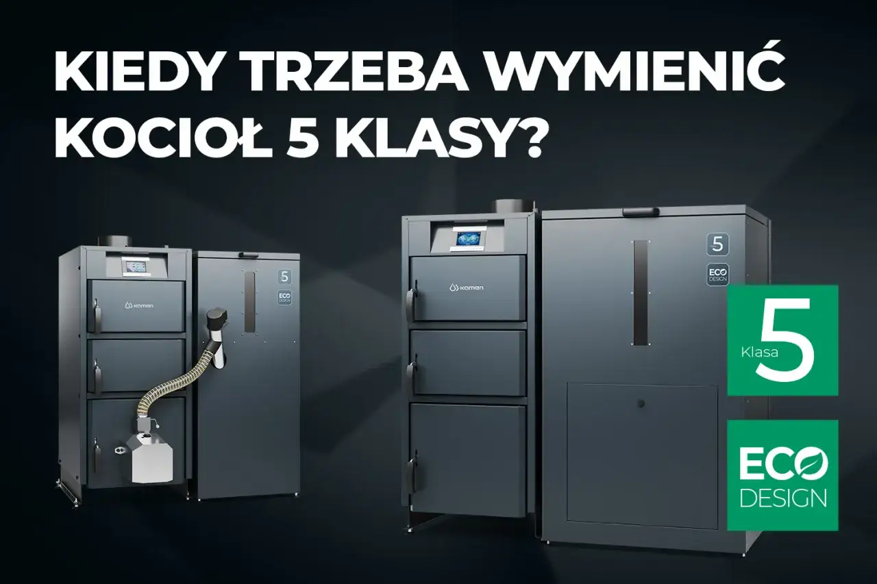 Dwa nowoczesne kotły 5 klasy, gotowe do wymiany starego pieca. Ekologiczne ogrzewanie domu.